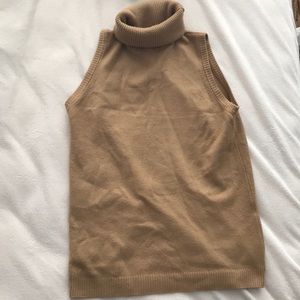 Zara Sleeveless Turtleneck